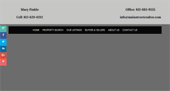 Desktop Screenshot of mainstreetrealtor.com
